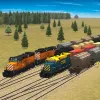 Train and rail yard simulator app icon